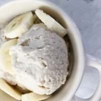 Banana Frozen Yogurt