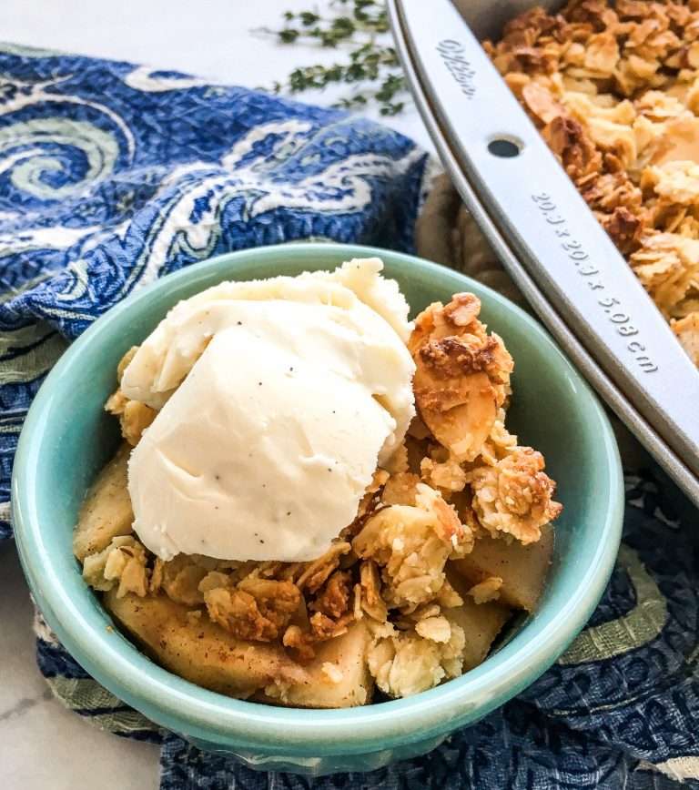 recipe for homemade apple crisp