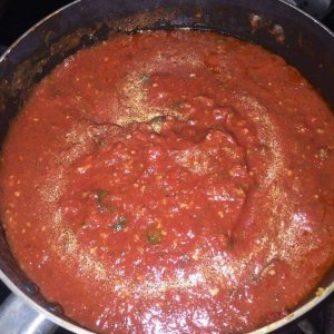 homemade pasta sauce