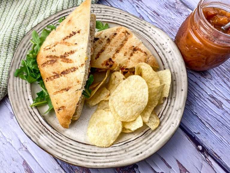 Grilled Chicken & Brie Panini