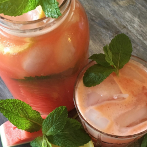 shark tooth vodka watermelon mint lemonade