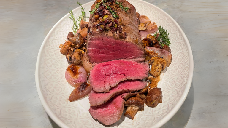 Balsamic Roasted Beef Tenderloin