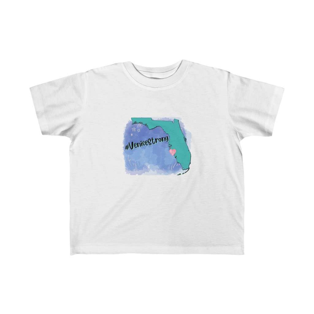 #VeniceStrong Kid's Fine Jersey Tee - Image 2