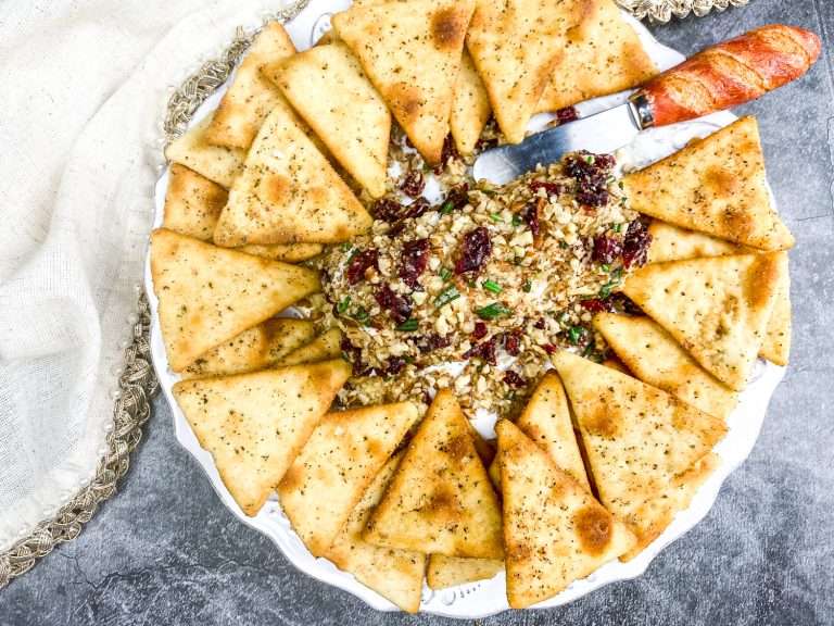 How To Make A Cranberry-Pecan Goat Cheese Appetizer