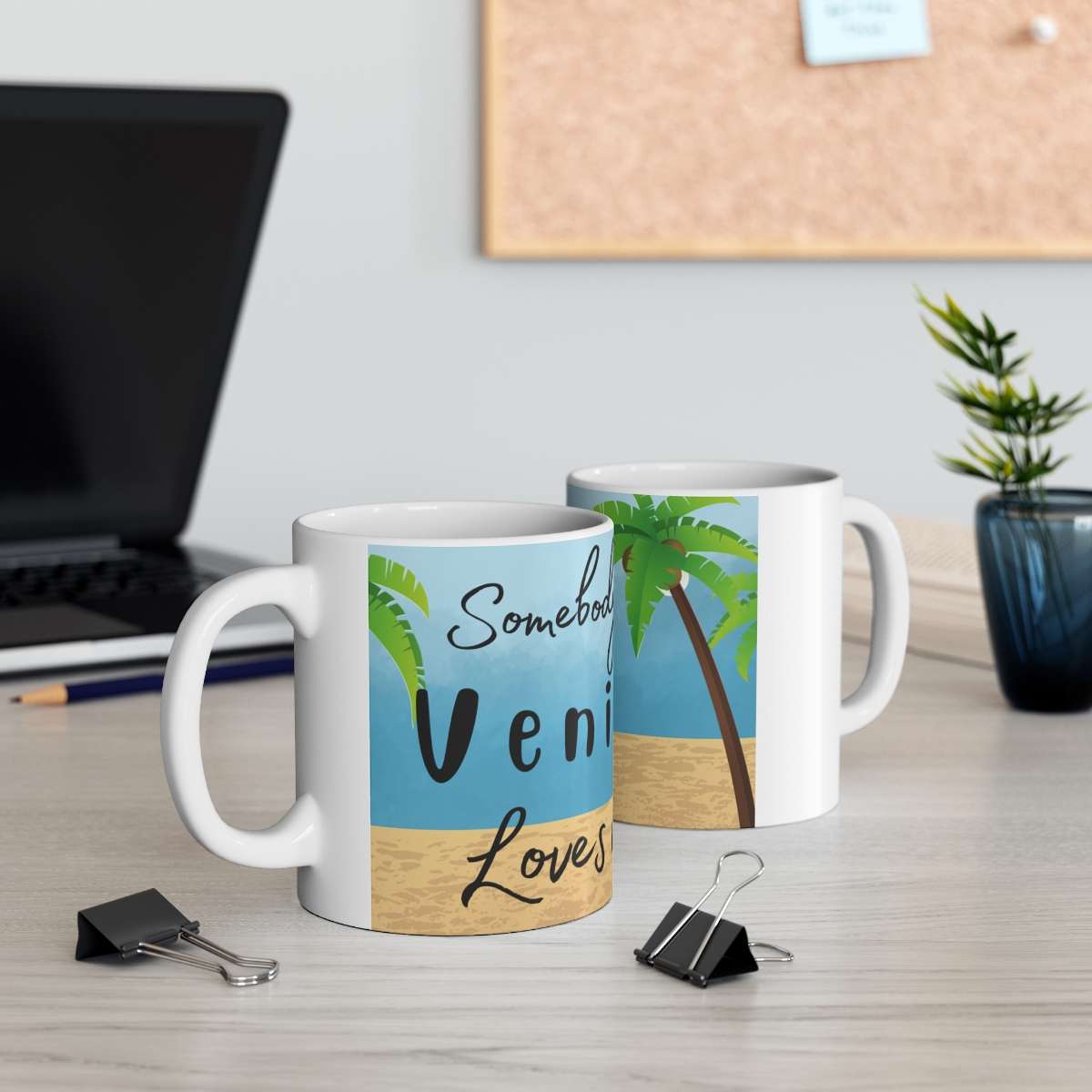 Somebody in Venice Loves Me 11 oz Coffee Mug - Feel the Warmth of Affection! - Image 6