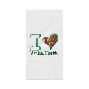 I Heart Venice Beach Towel - Embrace Sun-soaked Adventures in Style!