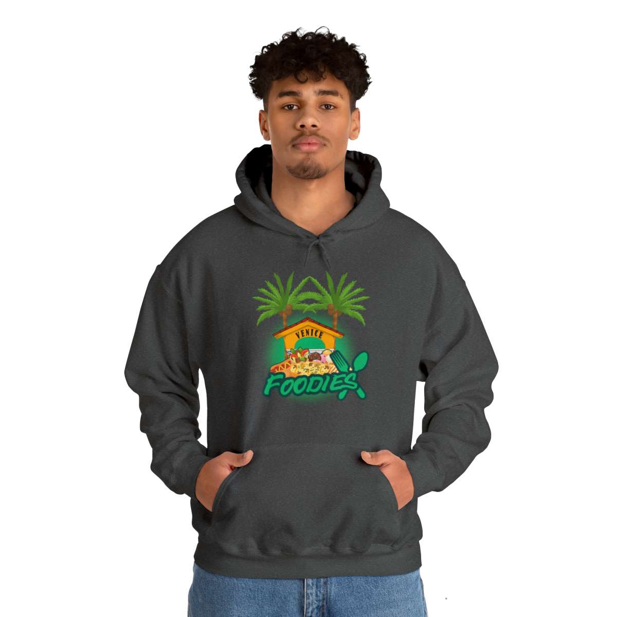 Venice Foodies Hooded Sweatshirt - Image 60