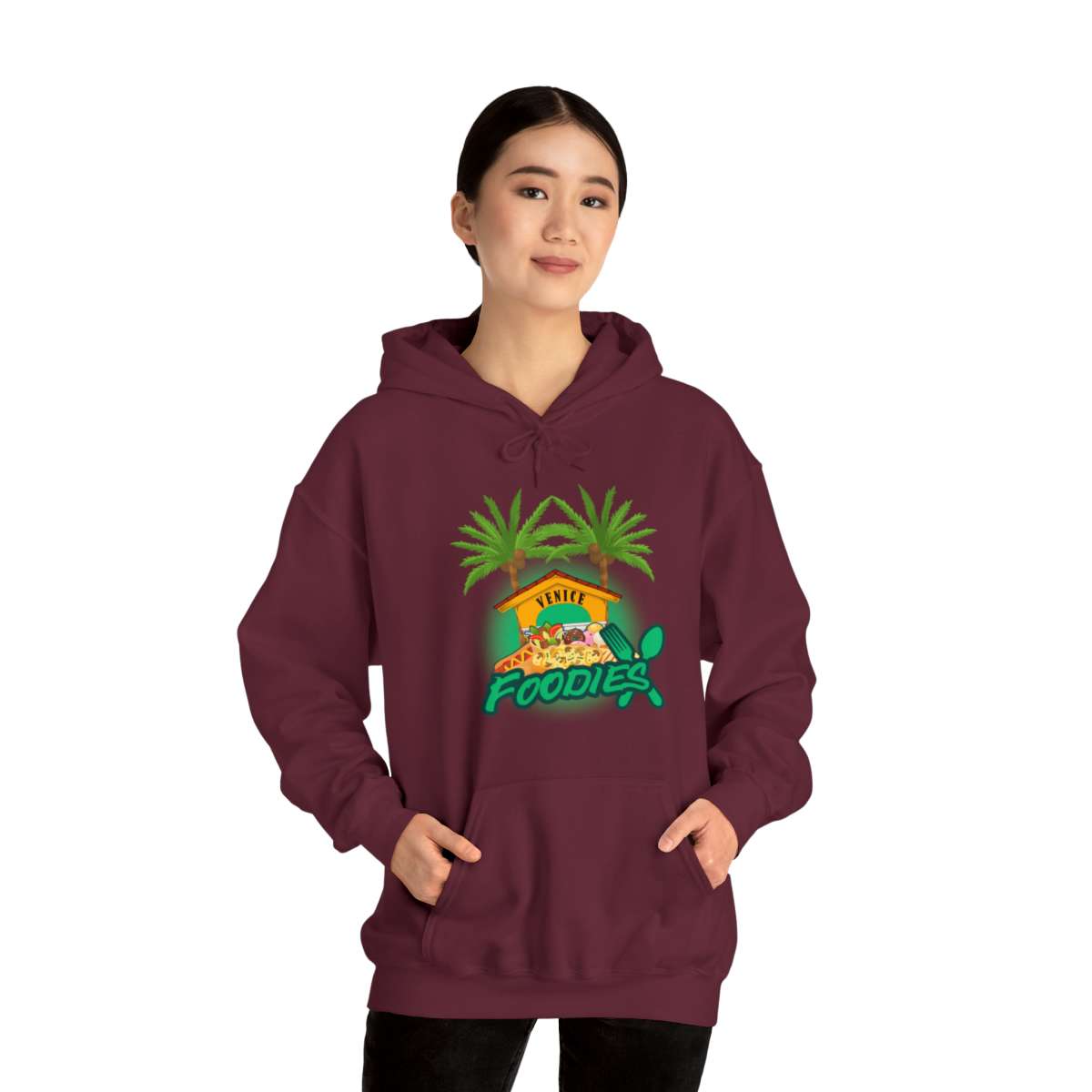 Venice Foodies Hooded Sweatshirt - Image 41