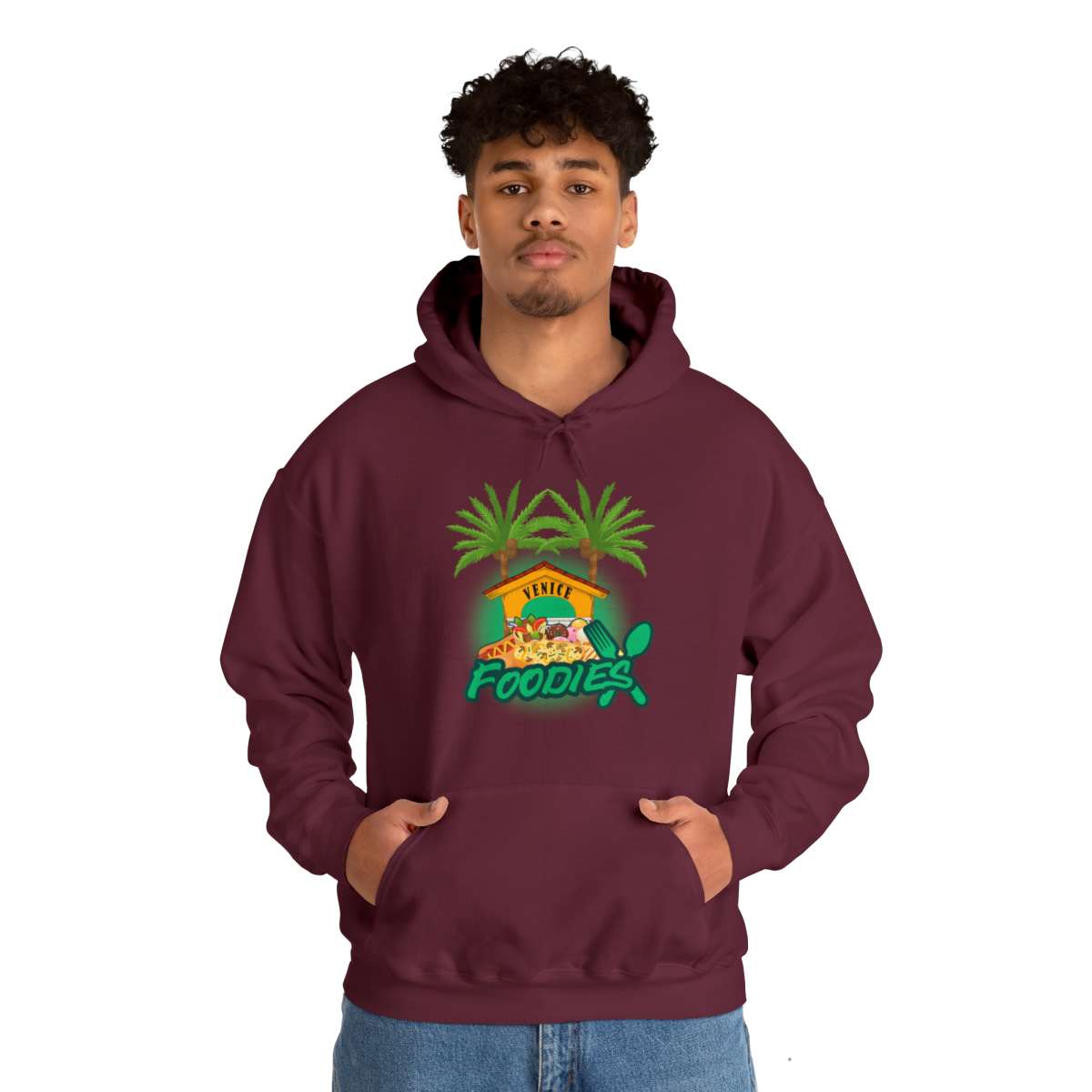 Venice Foodies Hooded Sweatshirt - Image 42