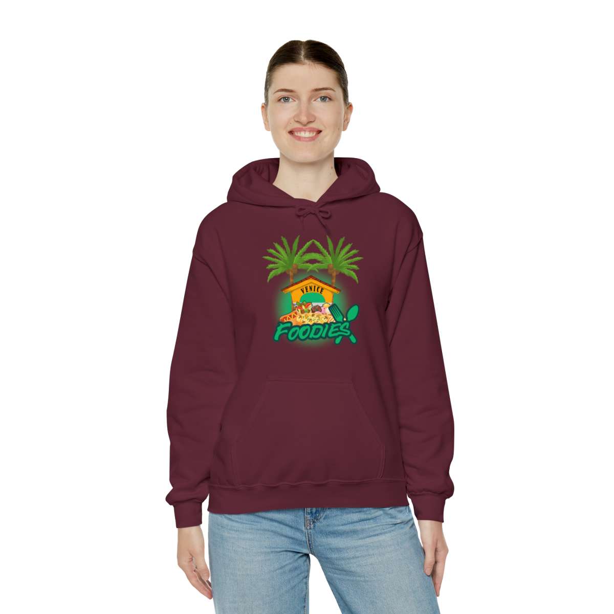 Venice Foodies Hooded Sweatshirt - Image 43