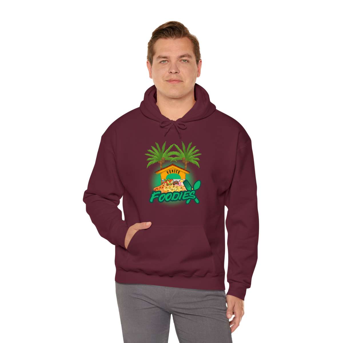 Venice Foodies Hooded Sweatshirt - Image 44