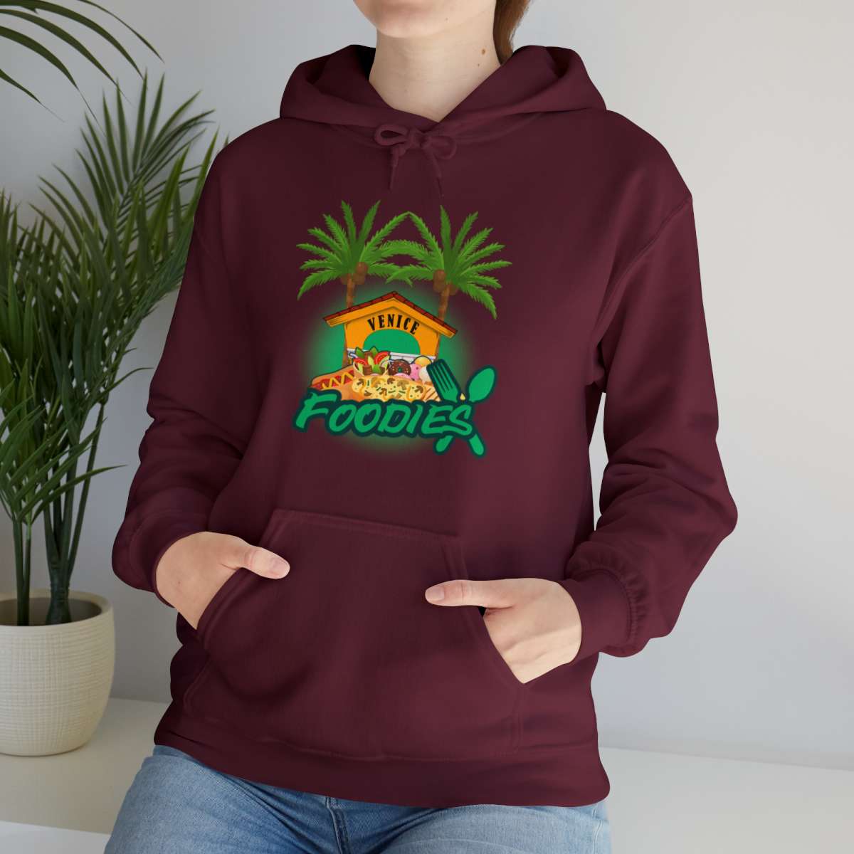 Venice Foodies Hooded Sweatshirt - Image 45