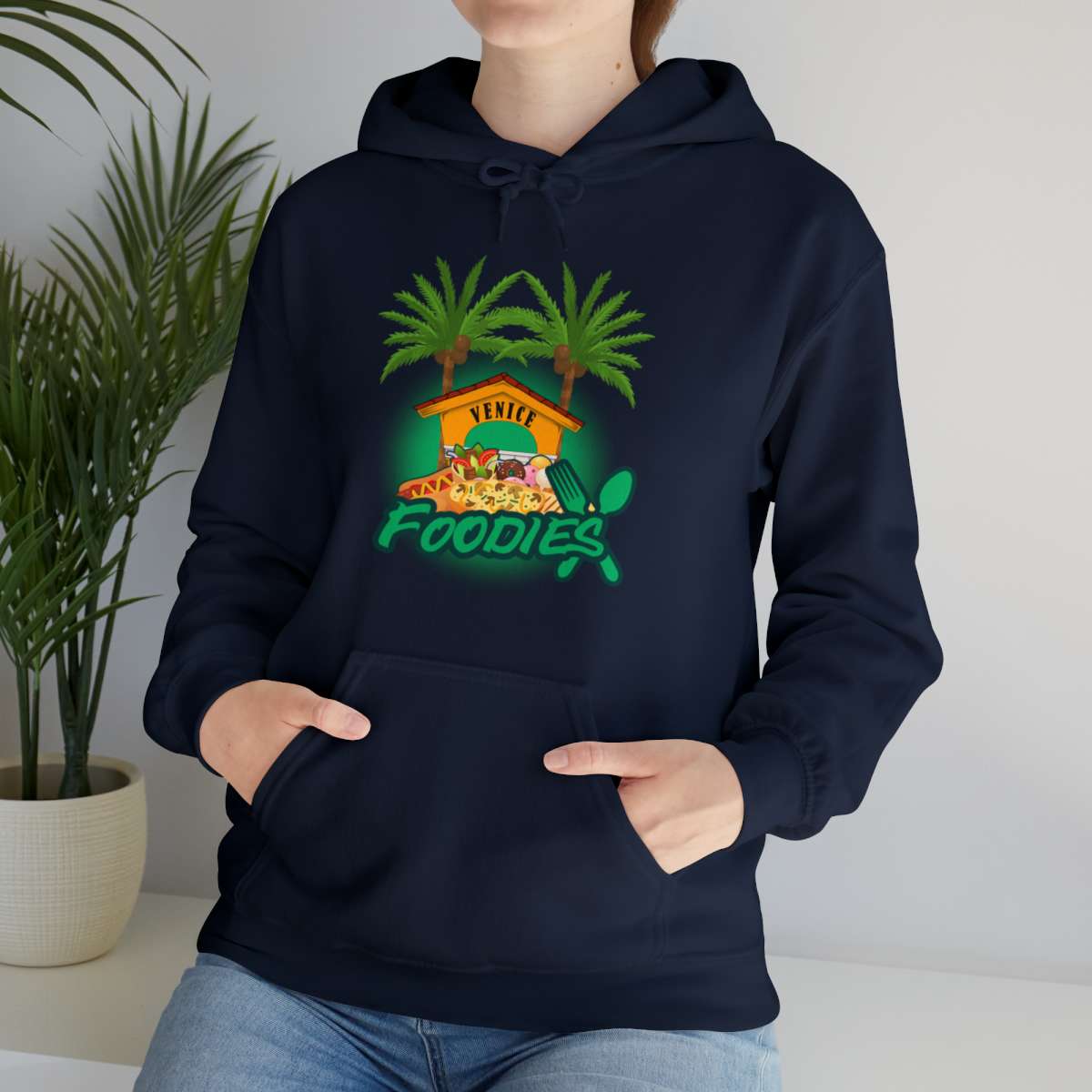 Venice Foodies Hooded Sweatshirt - Image 99
