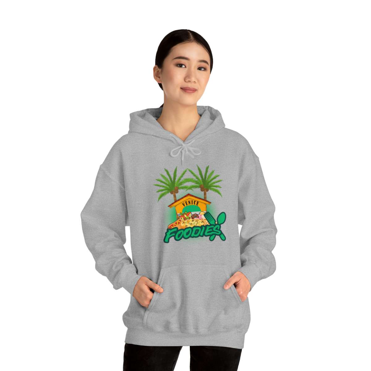 Venice Foodies Hooded Sweatshirt - Image 32