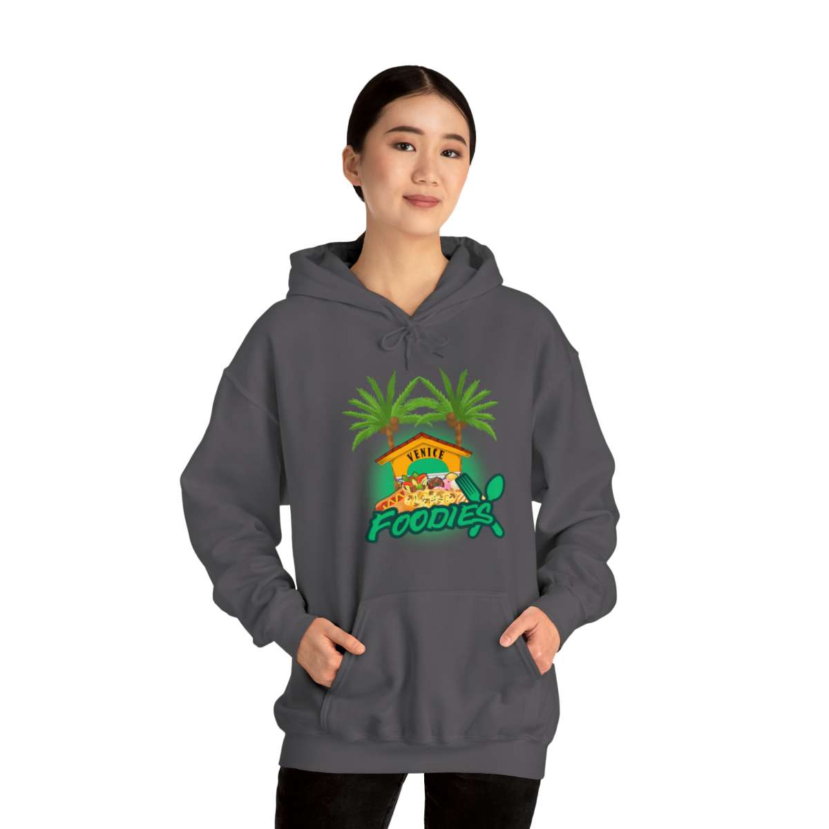 Venice Foodies Hooded Sweatshirt - Image 77