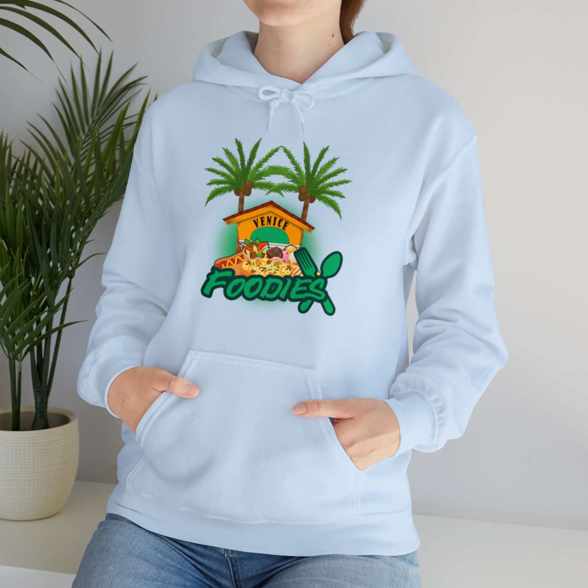 Venice Foodies Hooded Sweatshirt - Image 72