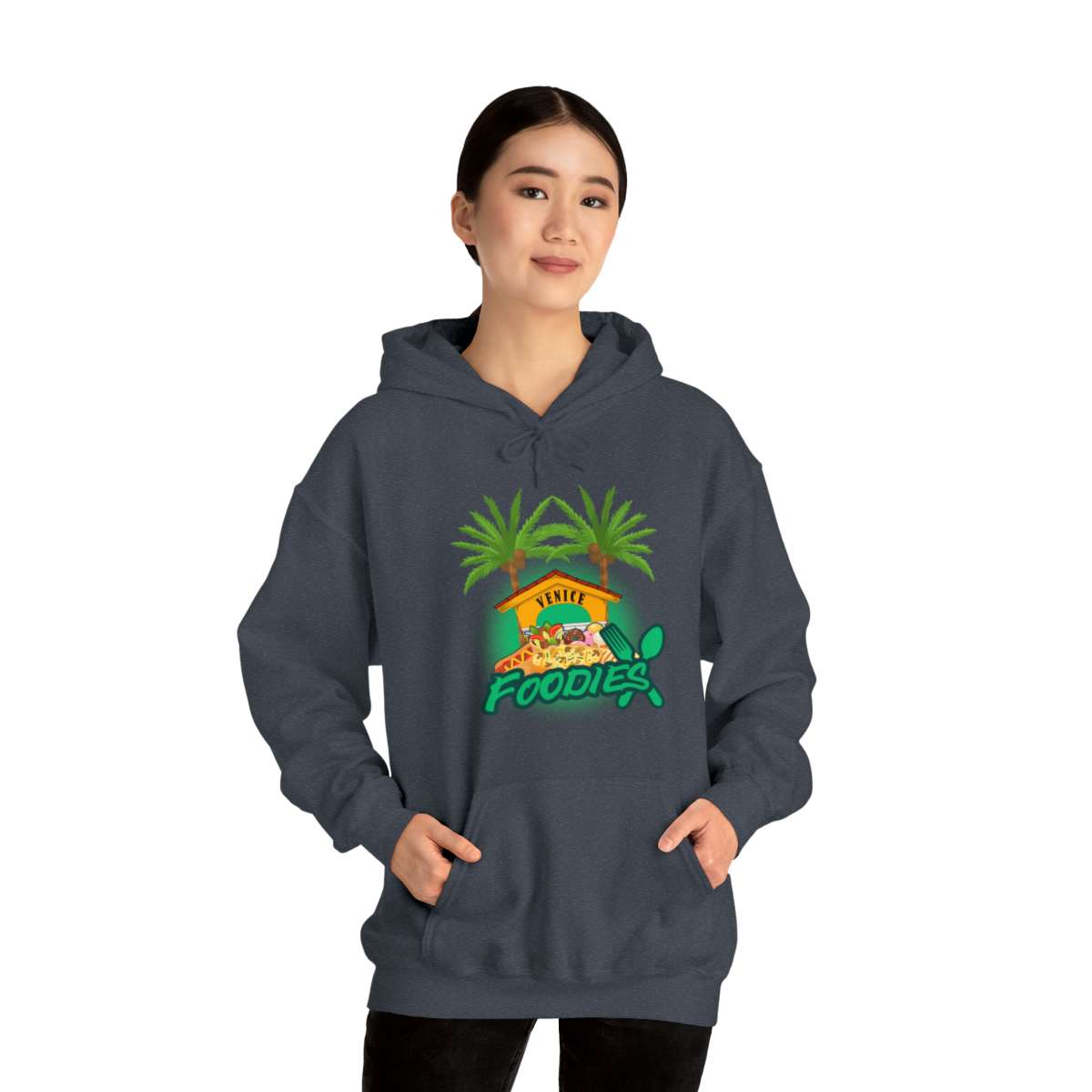 Venice Foodies Hooded Sweatshirt - Image 5