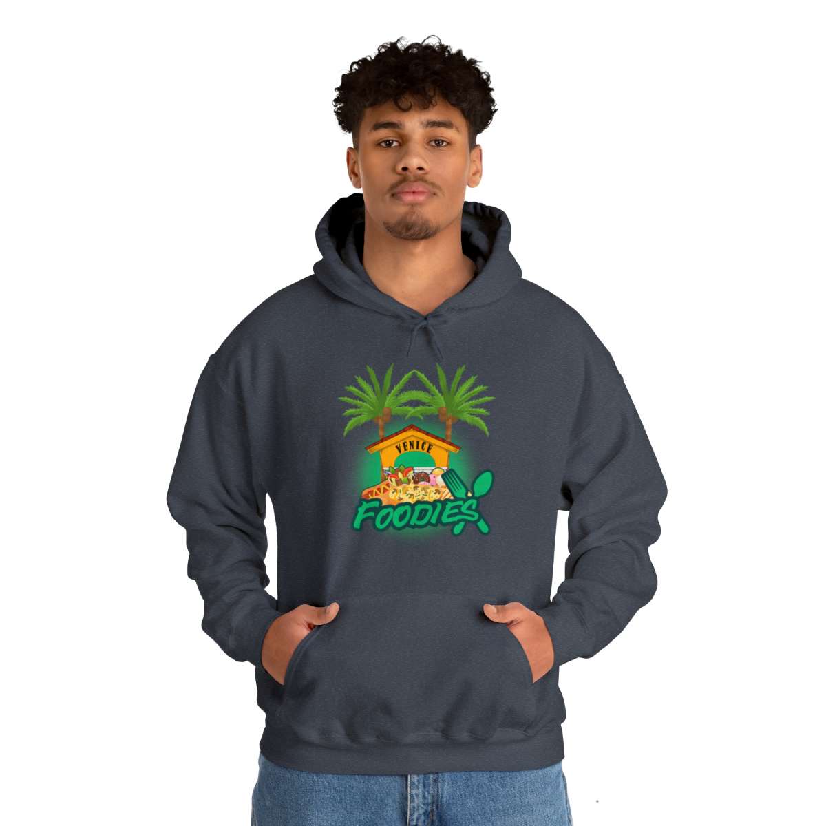Venice Foodies Hooded Sweatshirt - Image 6