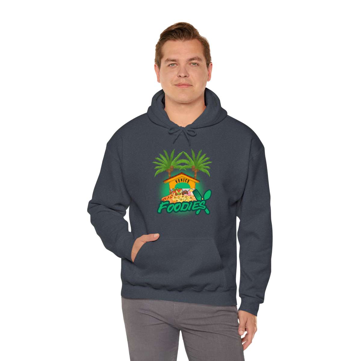 Venice Foodies Hooded Sweatshirt - Image 8