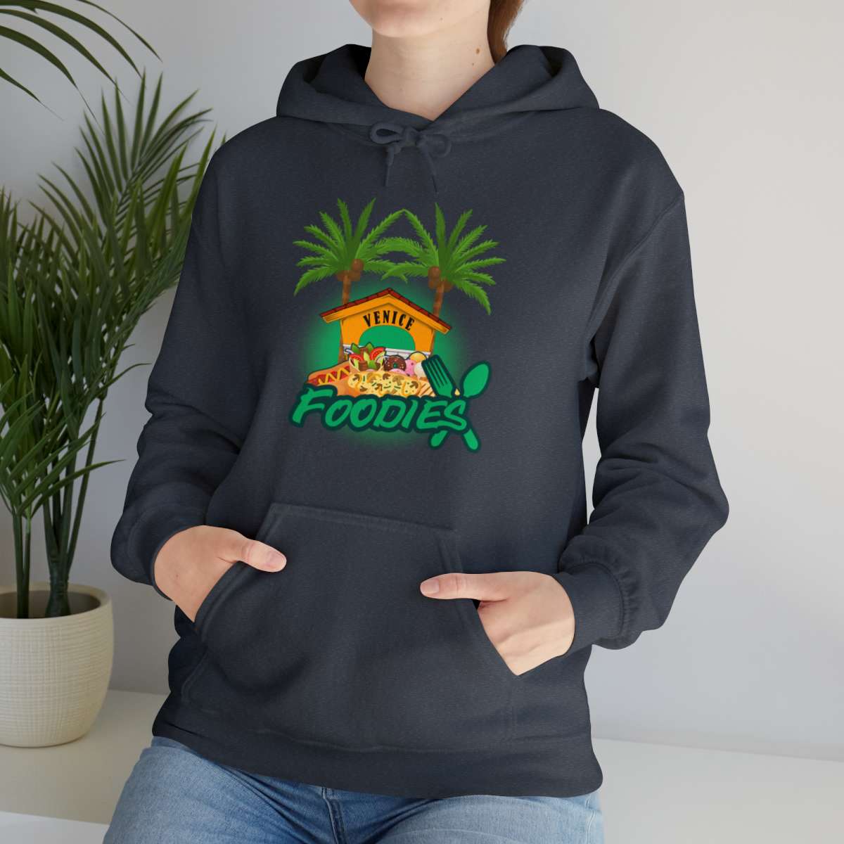 Venice Foodies Hooded Sweatshirt - Image 9