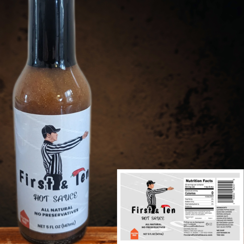 First and Ten Original Hot Sauce