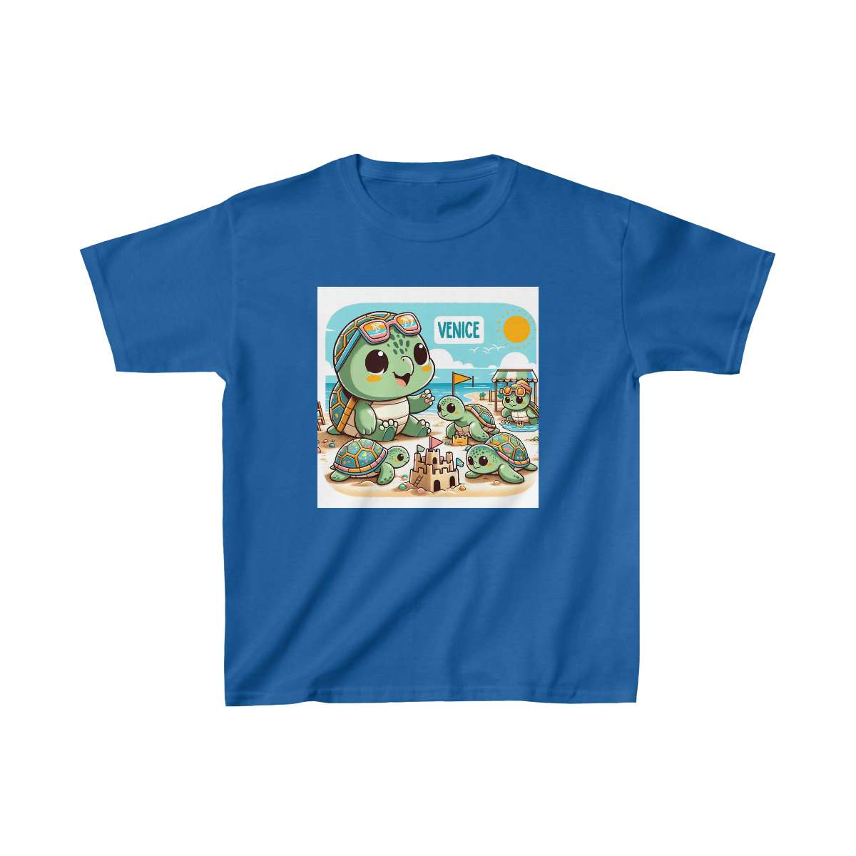 Venice Beach Loggerhead Buddy - Kids' Delight Tee - Image 5