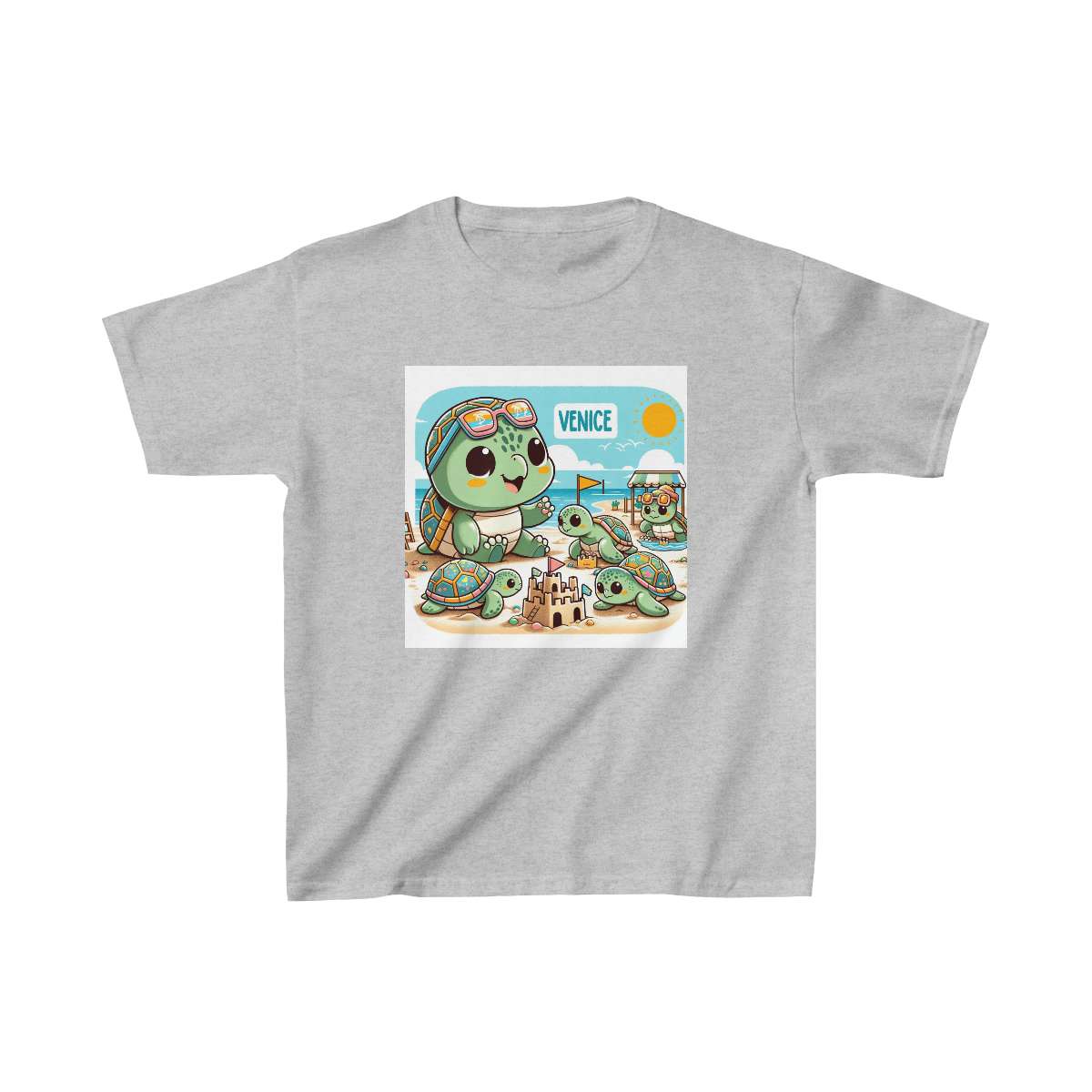 Venice Beach Loggerhead Buddy - Kids' Delight Tee - Image 3