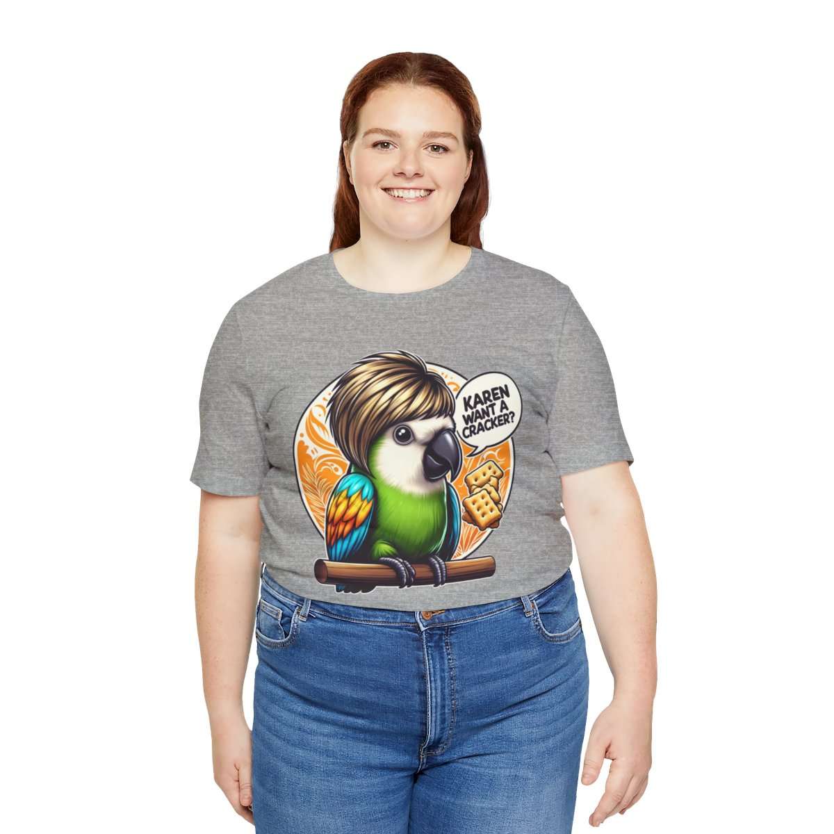 Karen Want A Cracker Adult Tee - Image 163
