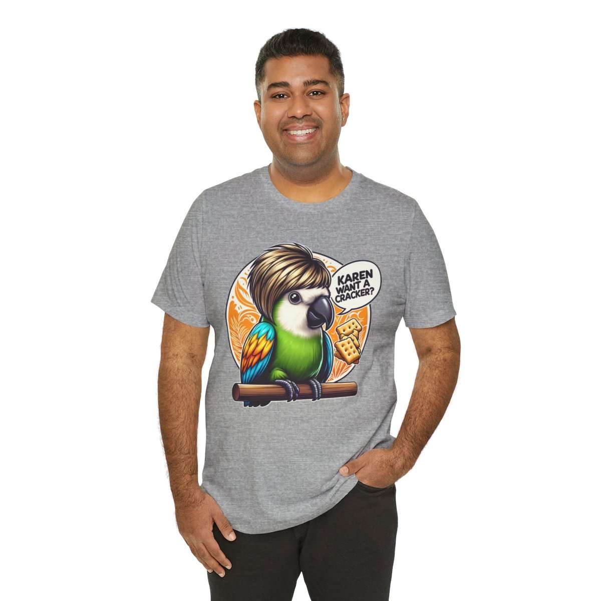 Karen Want A Cracker Adult Tee - Image 164