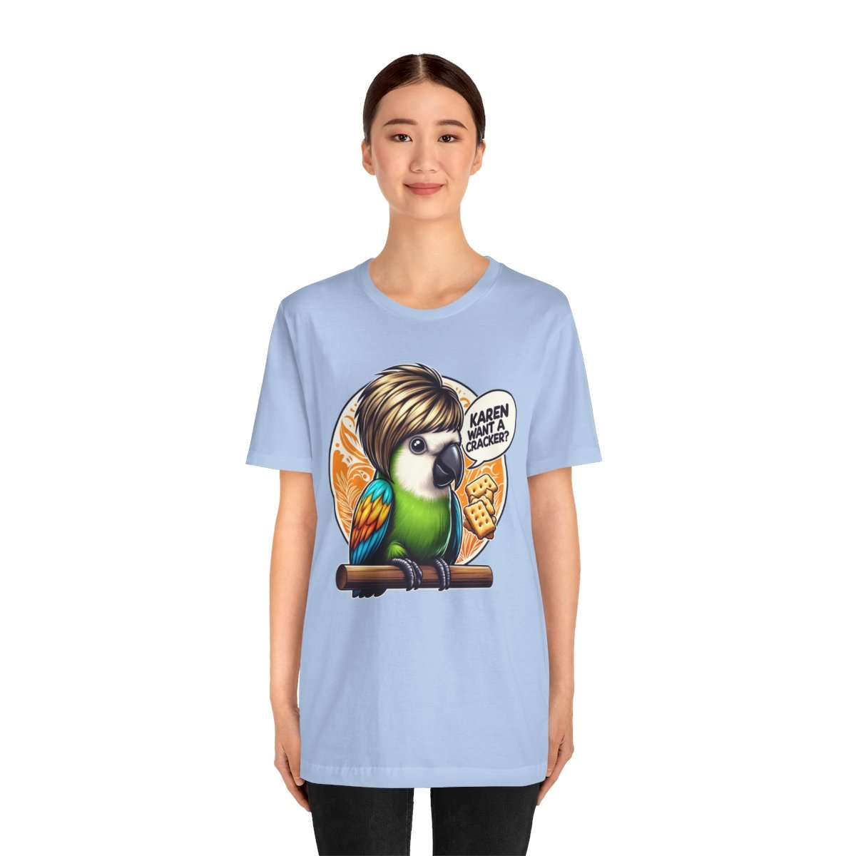 Karen Want A Cracker Adult Tee - Image 136