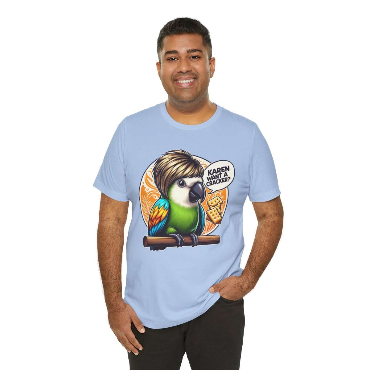 Karen Want A Cracker Adult Tee - Image 140