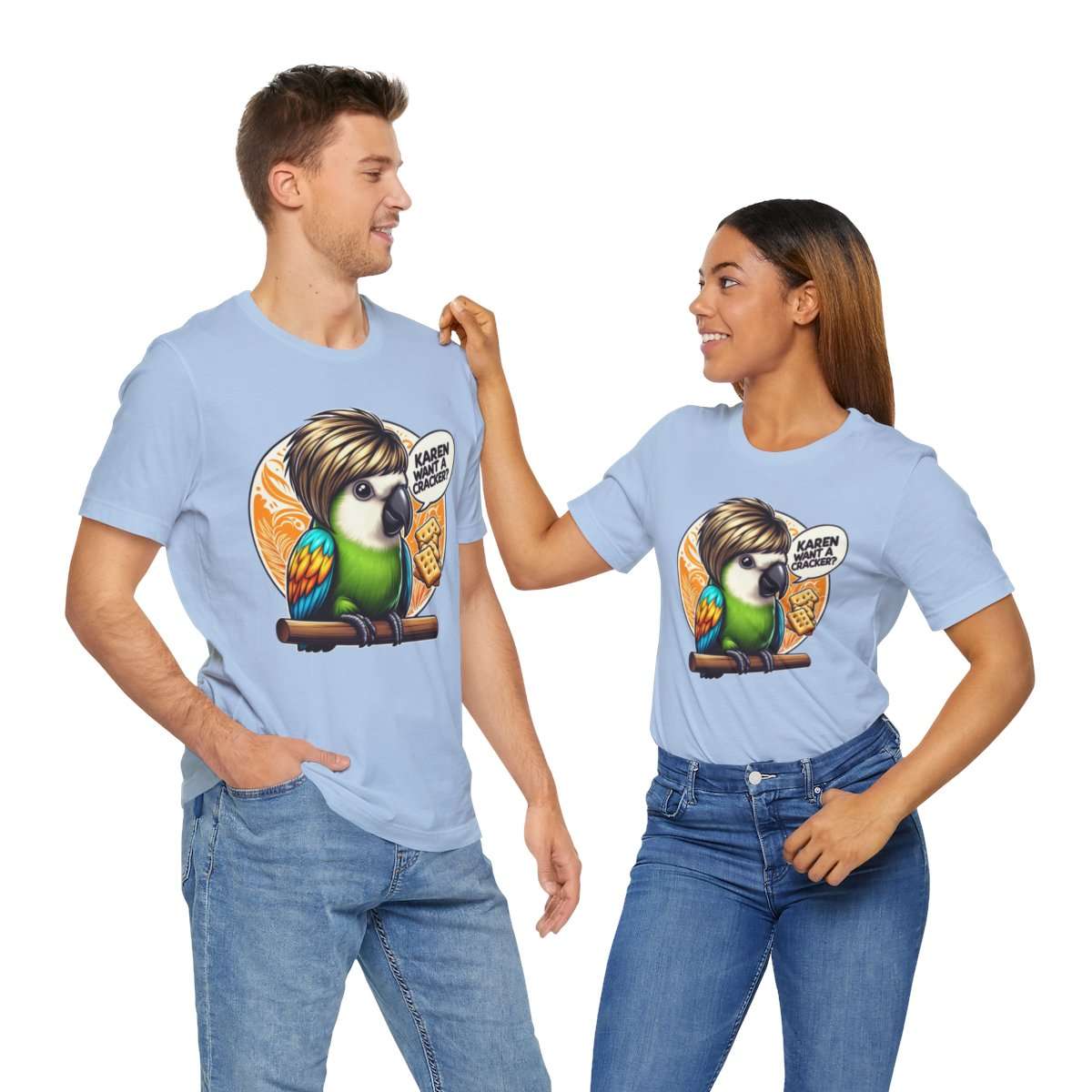Karen Want A Cracker Adult Tee - Image 142