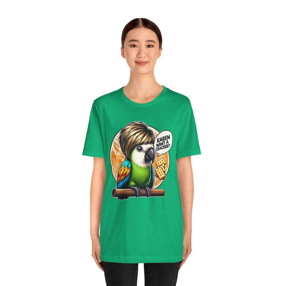 Karen Want A Cracker Adult Tee - Image 112