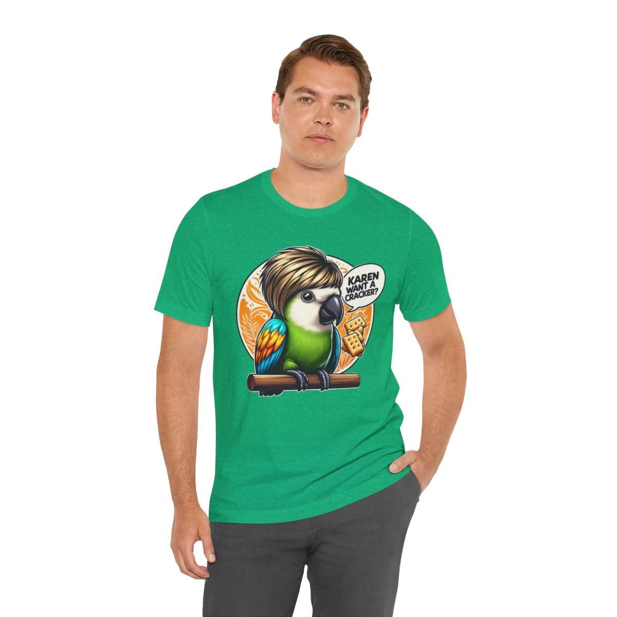 Karen Want A Cracker Adult Tee - Image 114