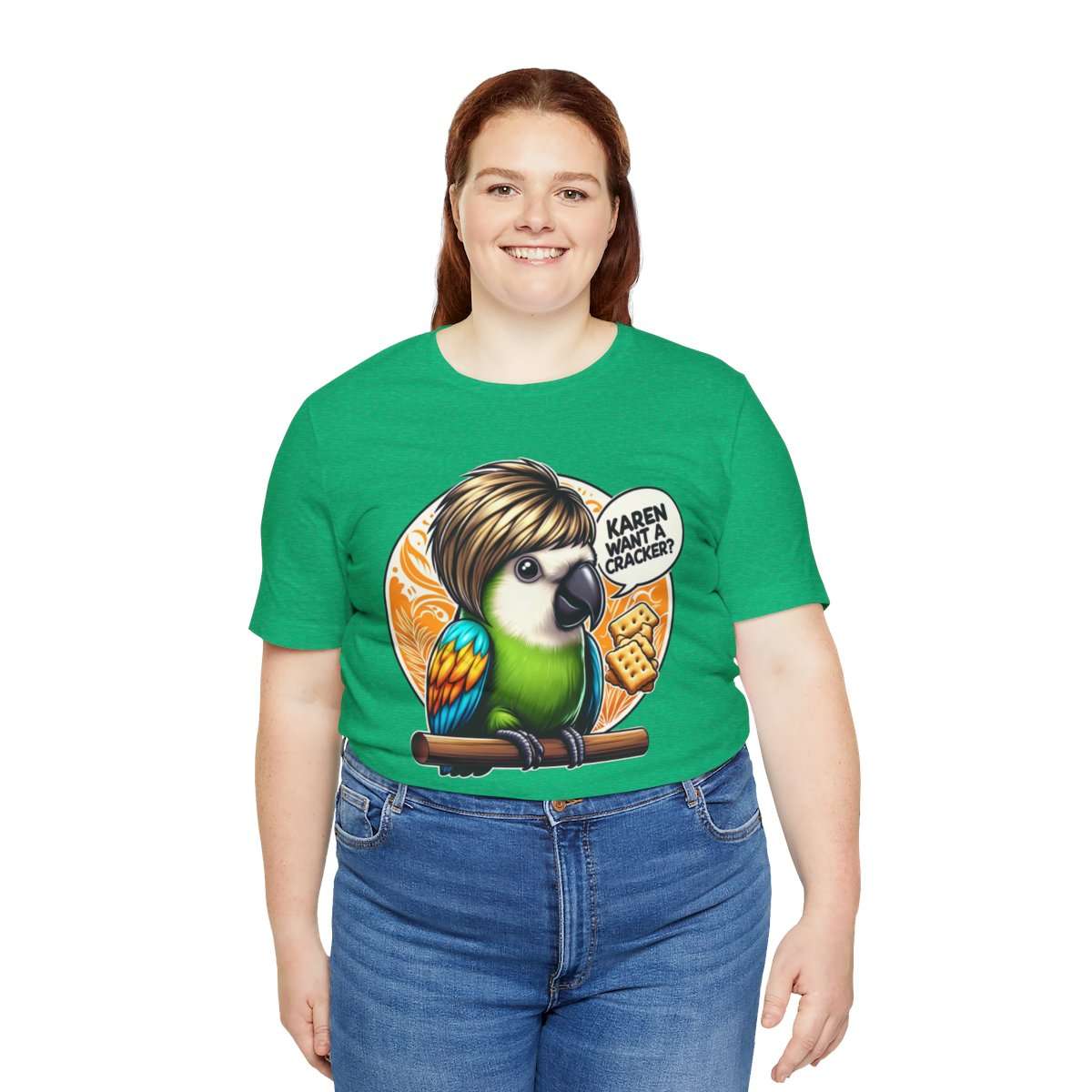 Karen Want A Cracker Adult Tee - Image 115