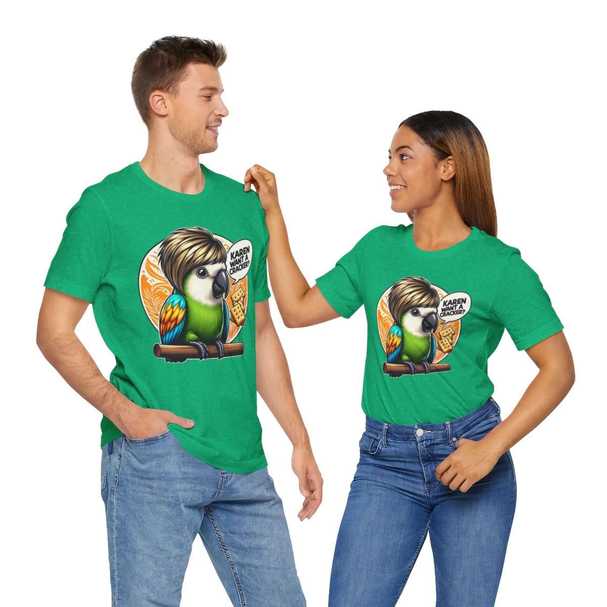 Karen Want A Cracker Adult Tee - Image 118