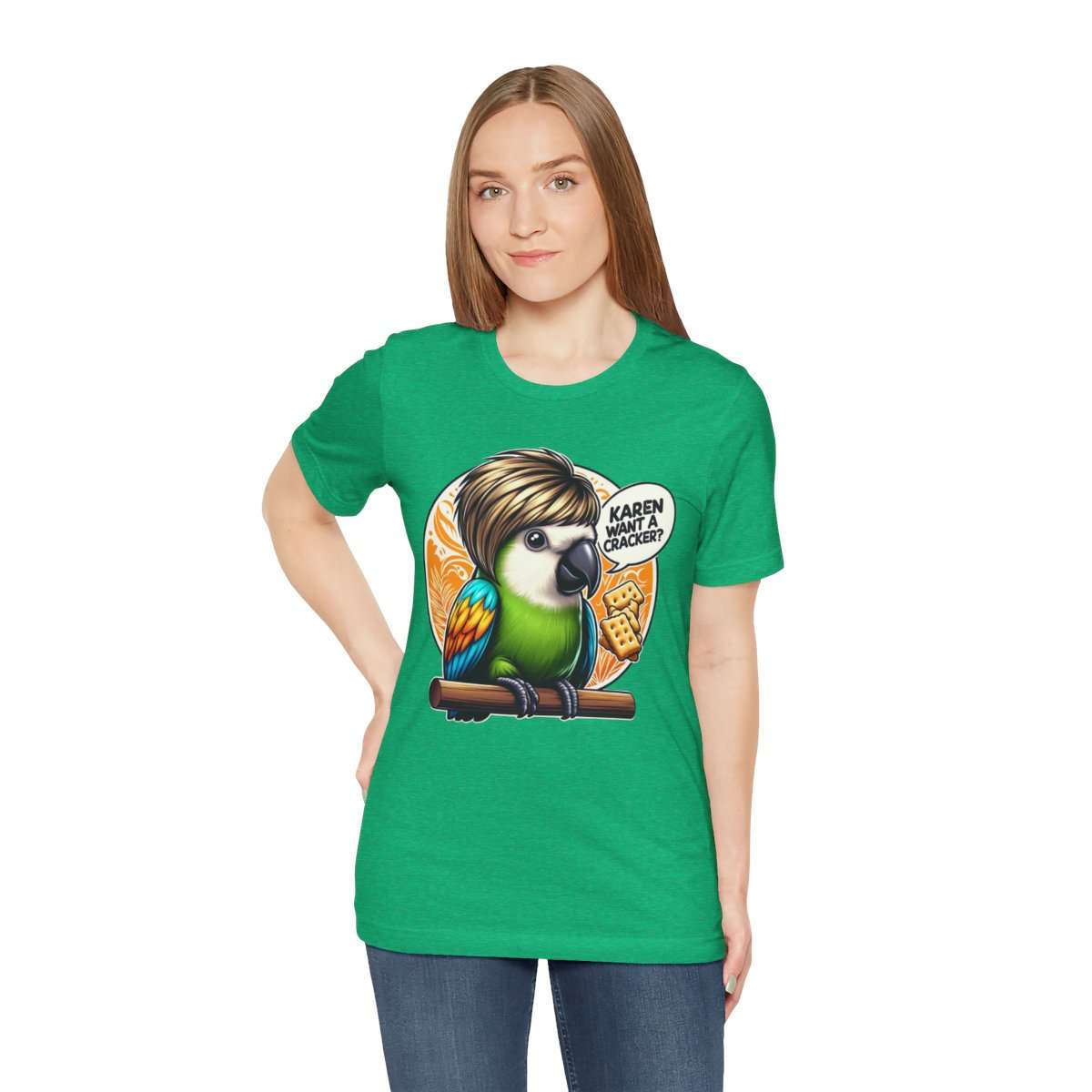 Karen Want A Cracker Adult Tee - Image 109