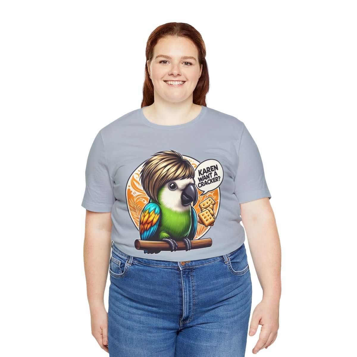 Karen Want A Cracker Adult Tee - Image 151
