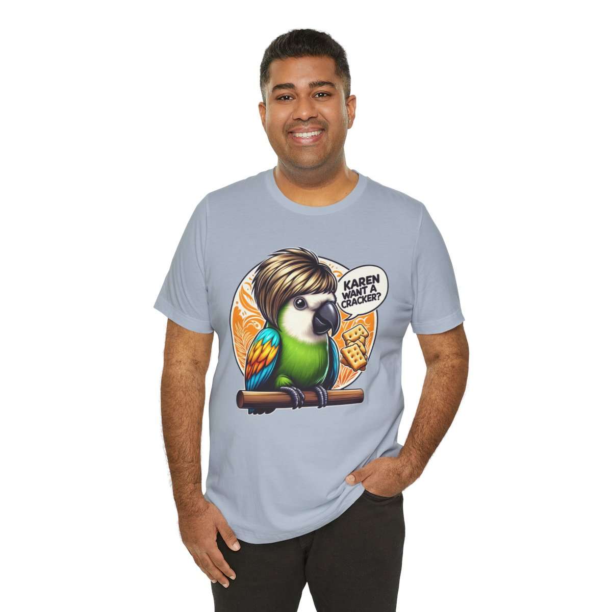 Karen Want A Cracker Adult Tee - Image 152