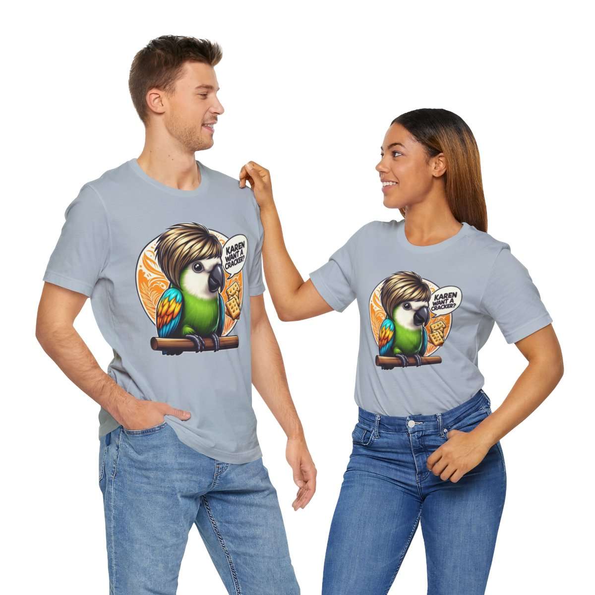 Karen Want A Cracker Adult Tee - Image 154
