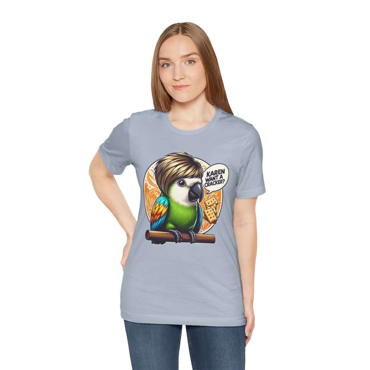 Karen Want A Cracker Adult Tee - Image 145