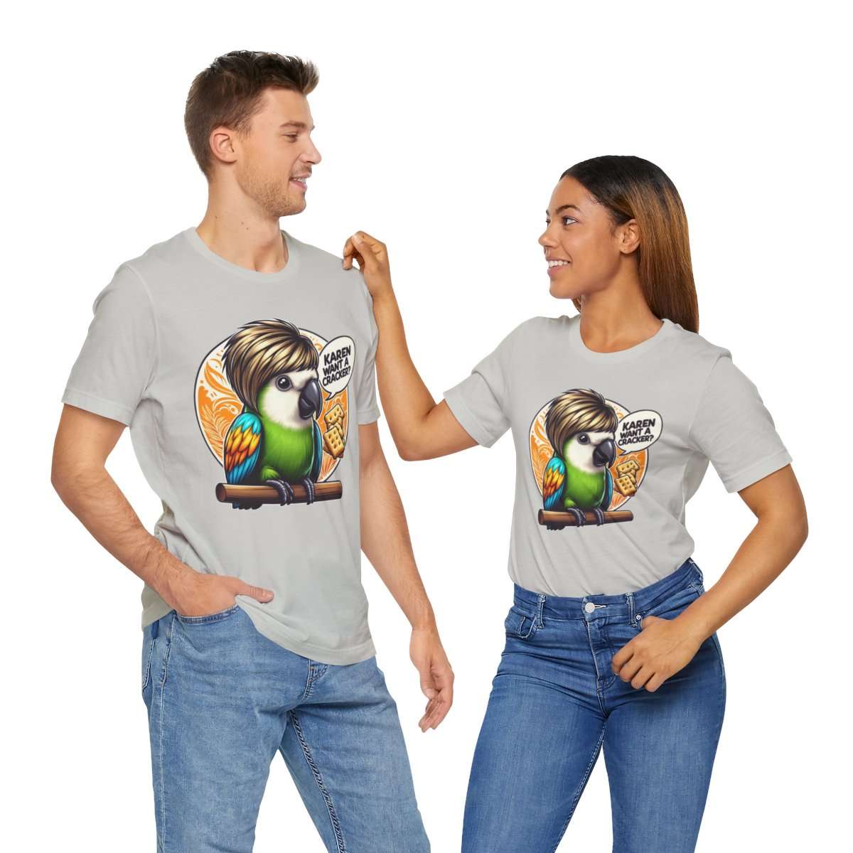 Karen Want A Cracker Adult Tee - Image 82