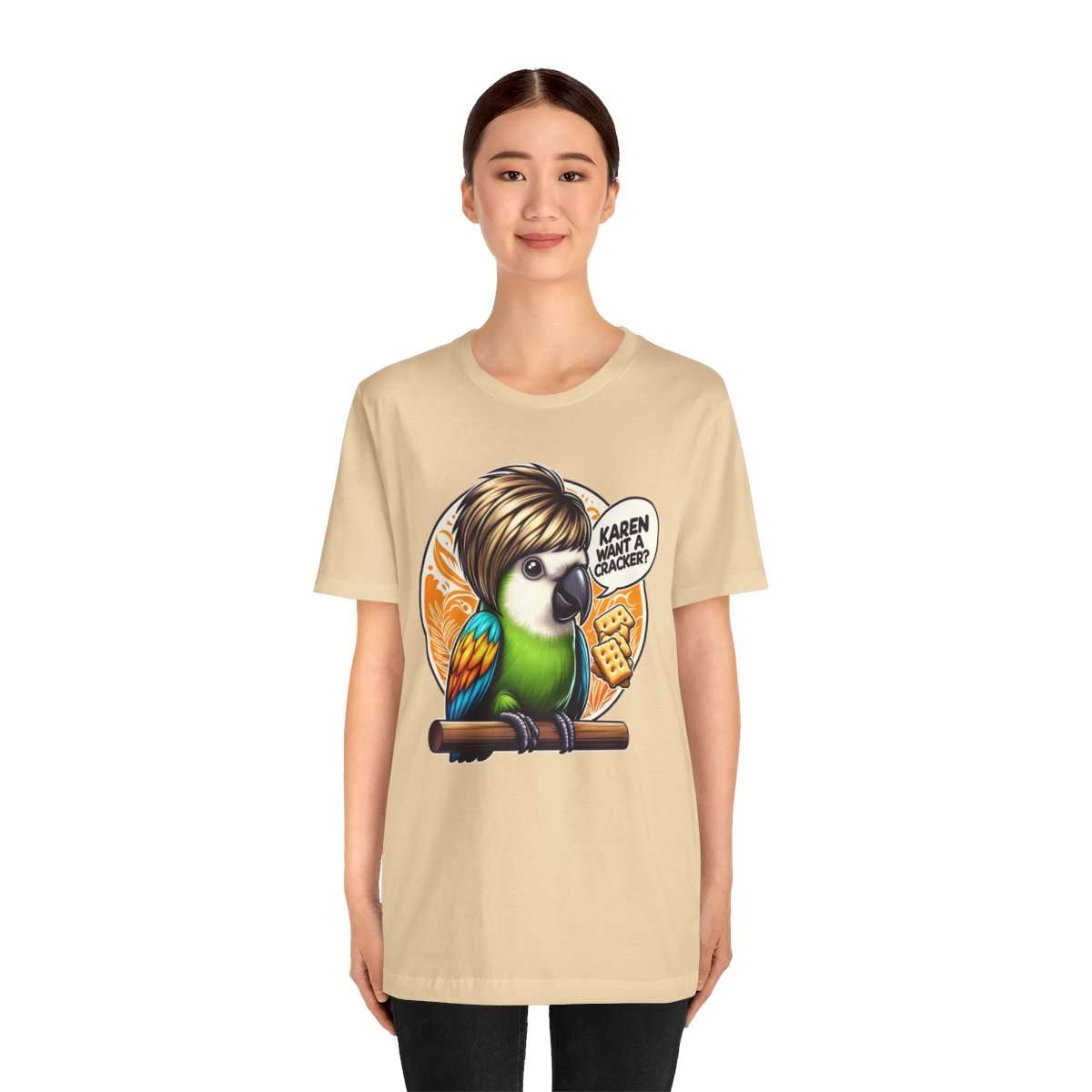 Karen Want A Cracker Adult Tee - Image 64