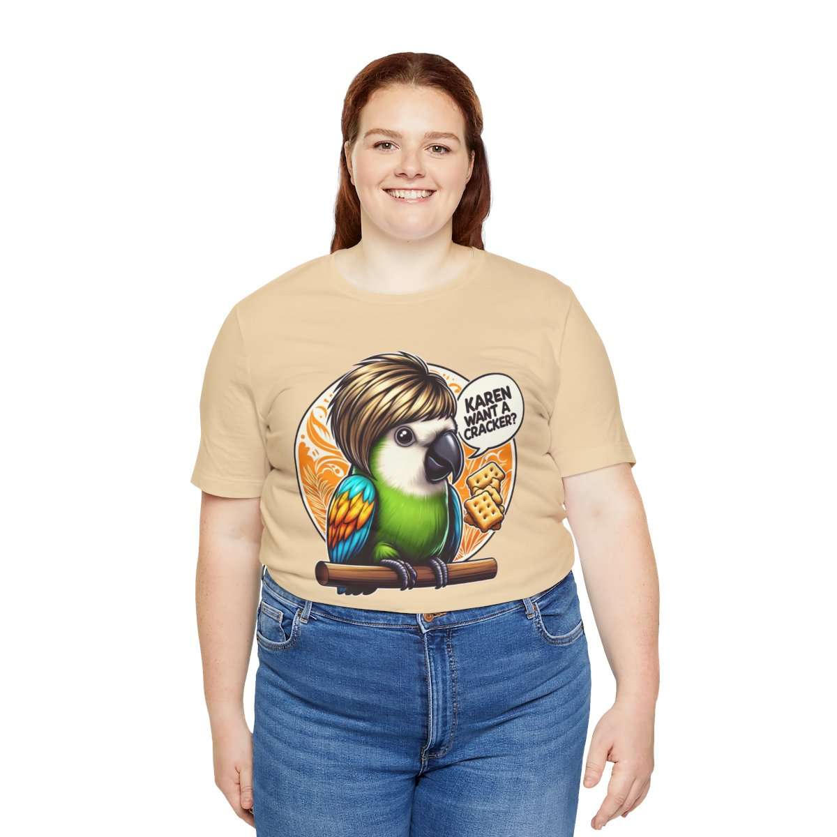 Karen Want A Cracker Adult Tee - Image 67