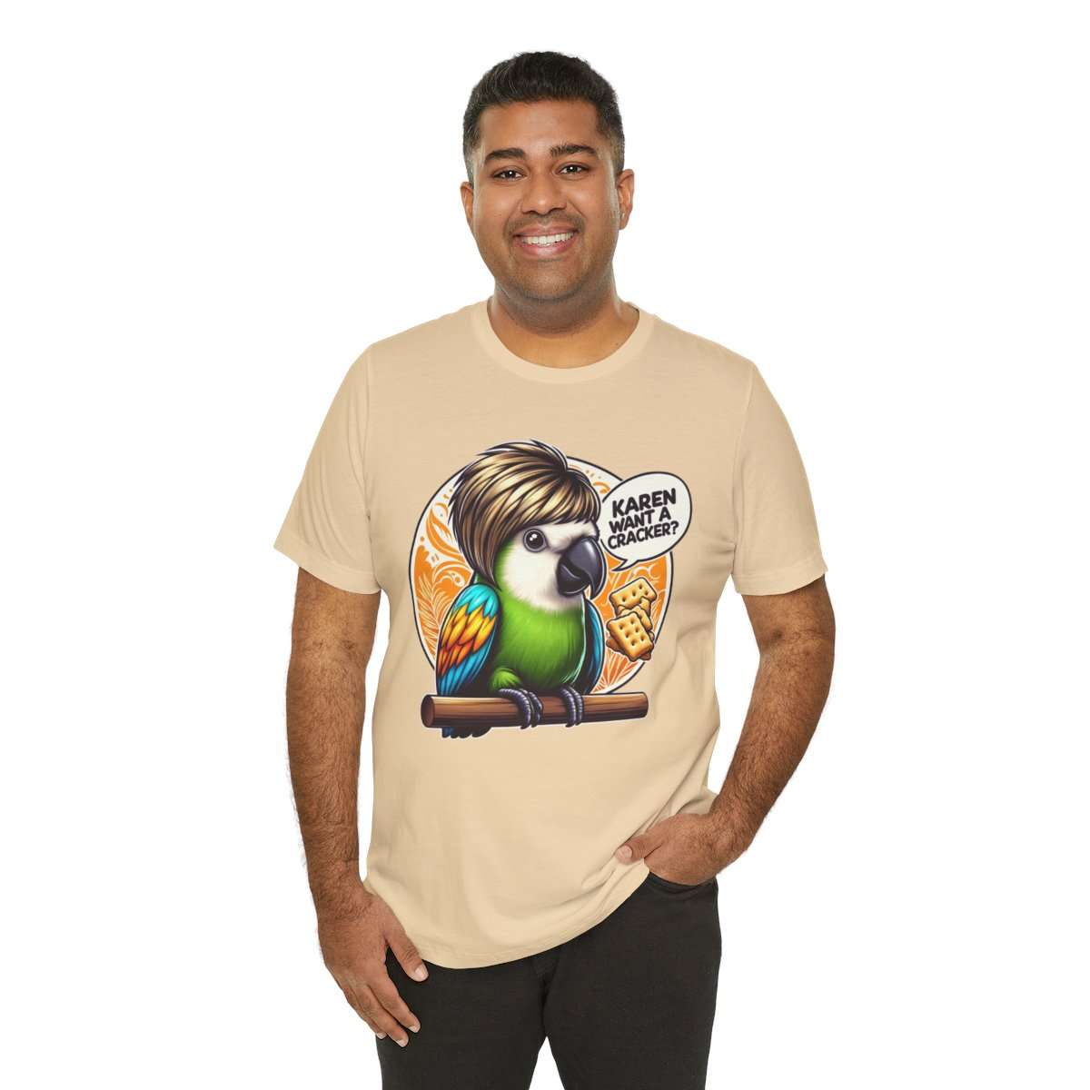 Karen Want A Cracker Adult Tee - Image 68