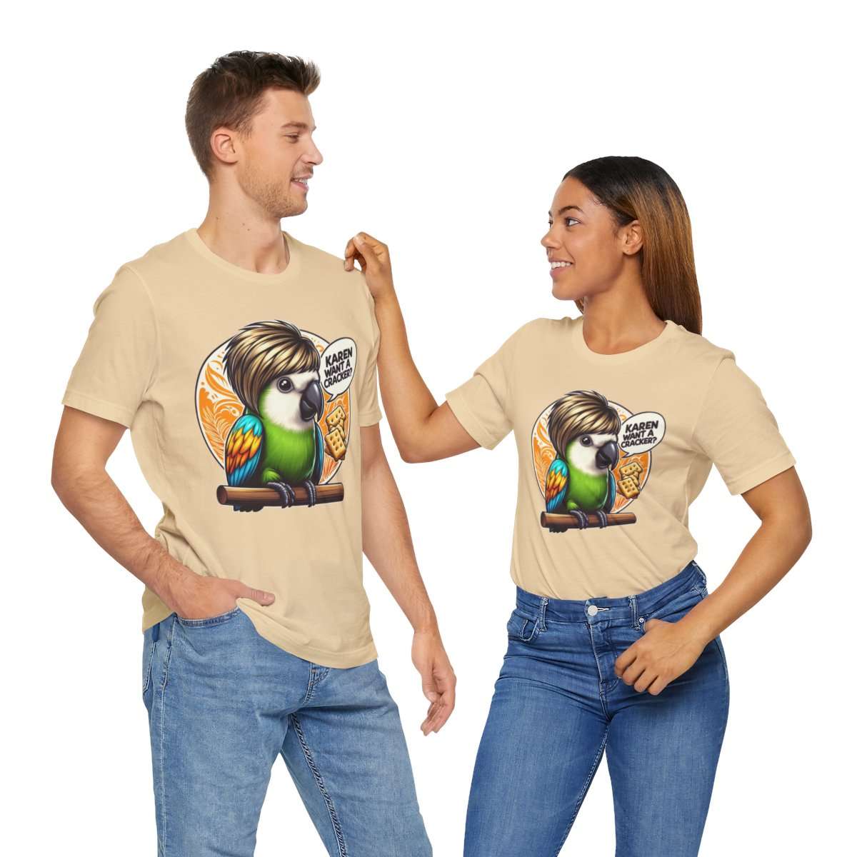 Karen Want A Cracker Adult Tee - Image 70