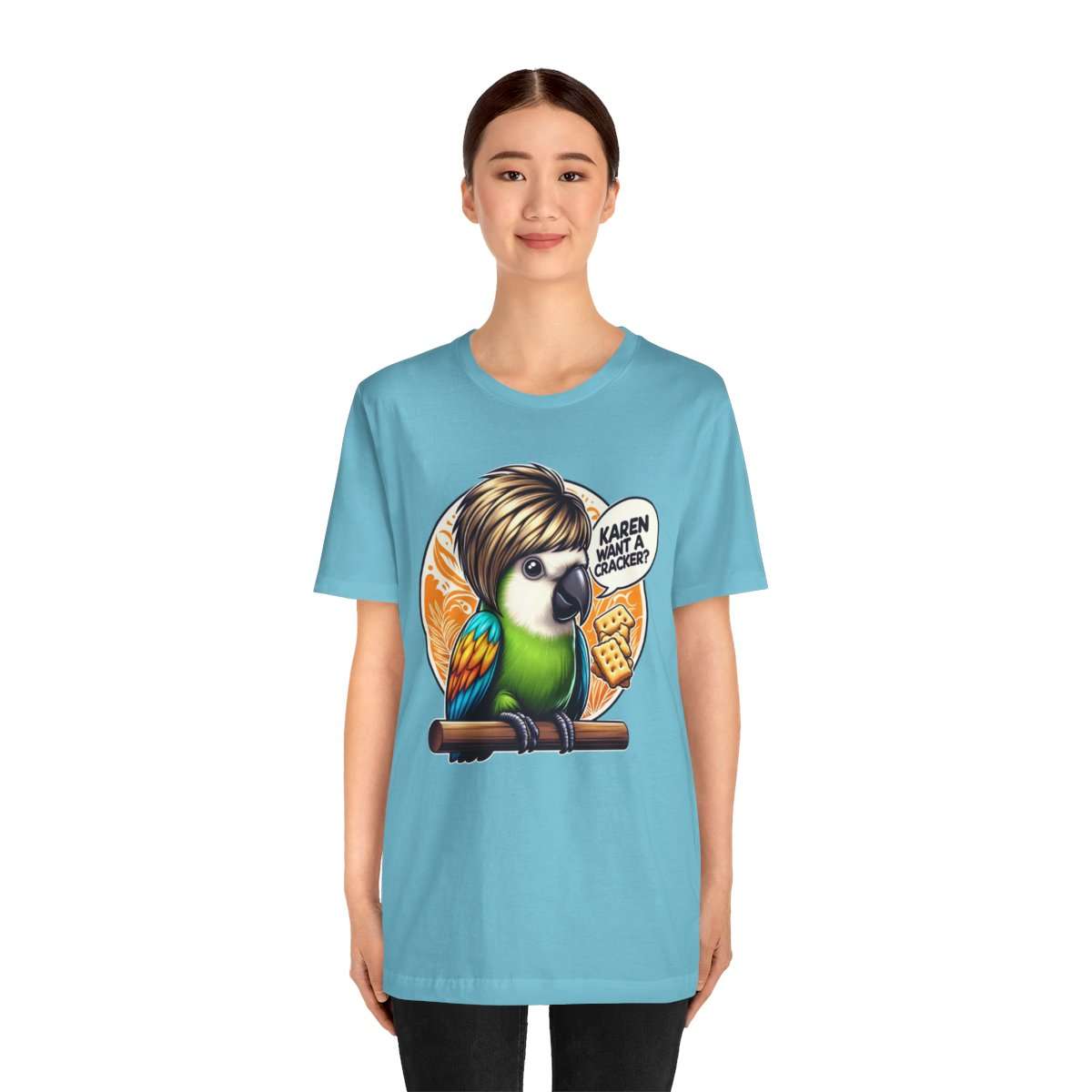 Karen Want A Cracker Adult Tee - Image 124