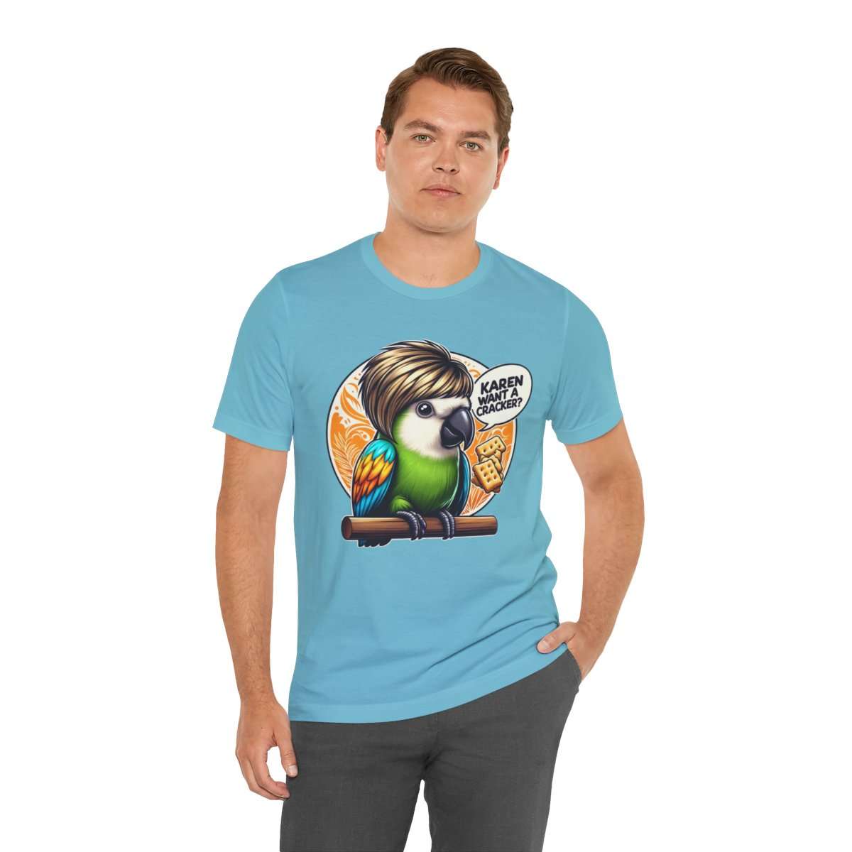 Karen Want A Cracker Adult Tee - Image 126