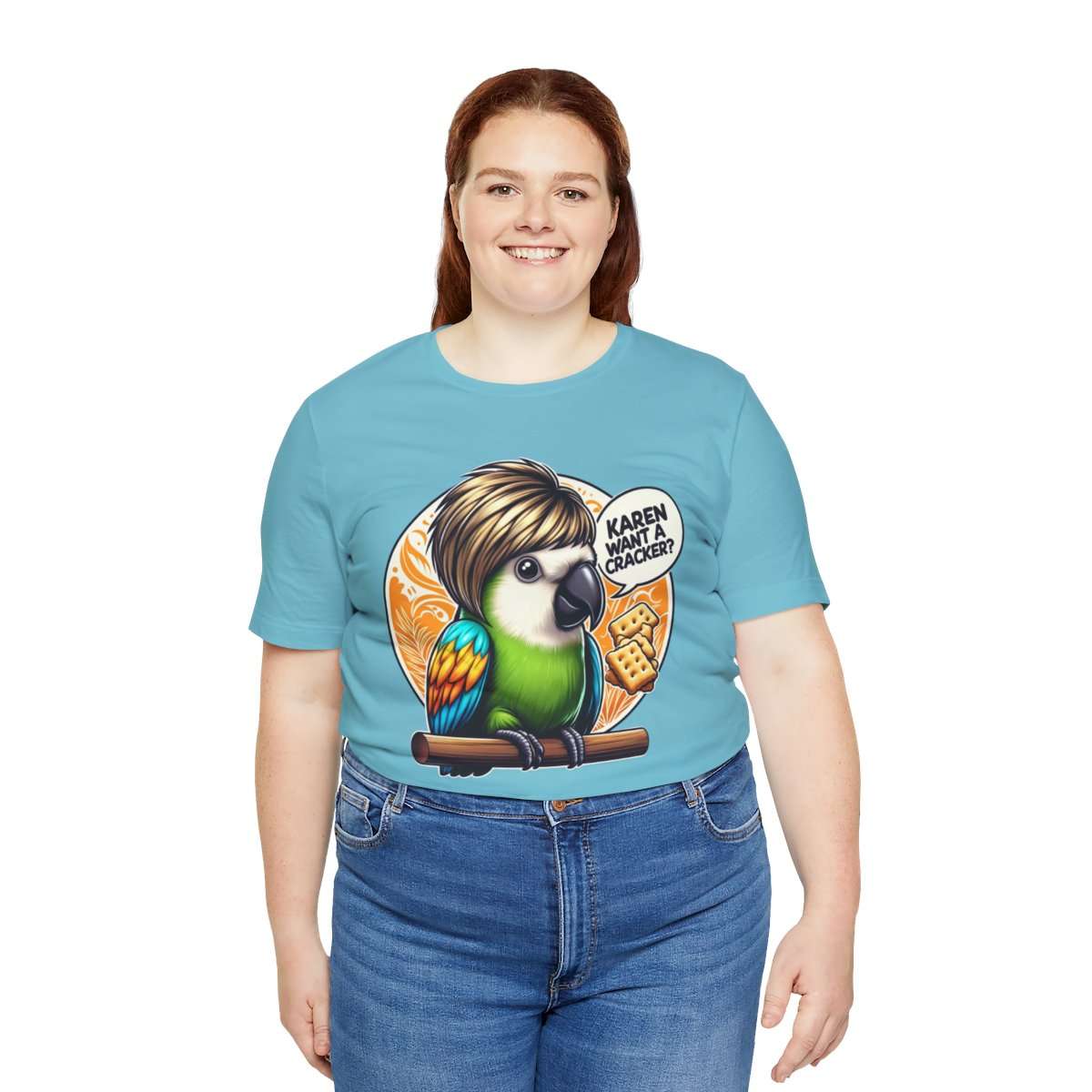 Karen Want A Cracker Adult Tee - Image 127