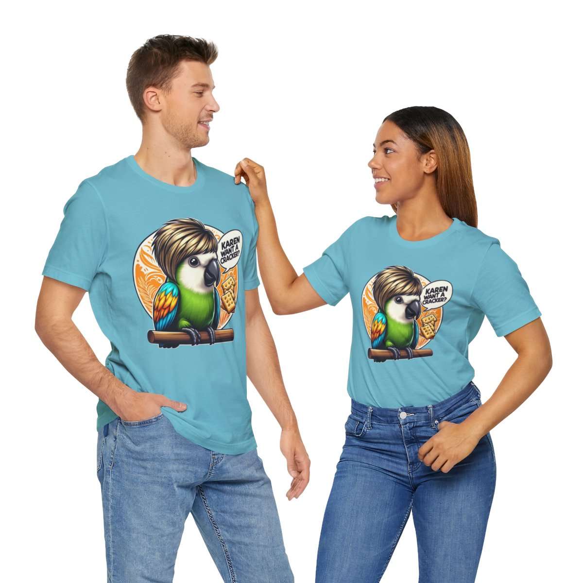 Karen Want A Cracker Adult Tee - Image 130
